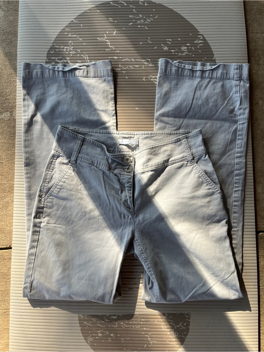 New York & Company Women's Stretch Straight Leg Trousers